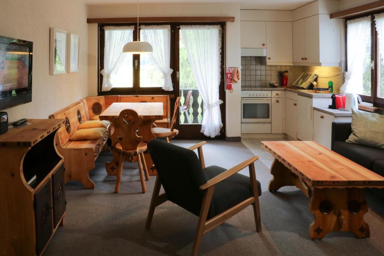 Apartmán Chesa Dominium Bergün Exteriér fotografie