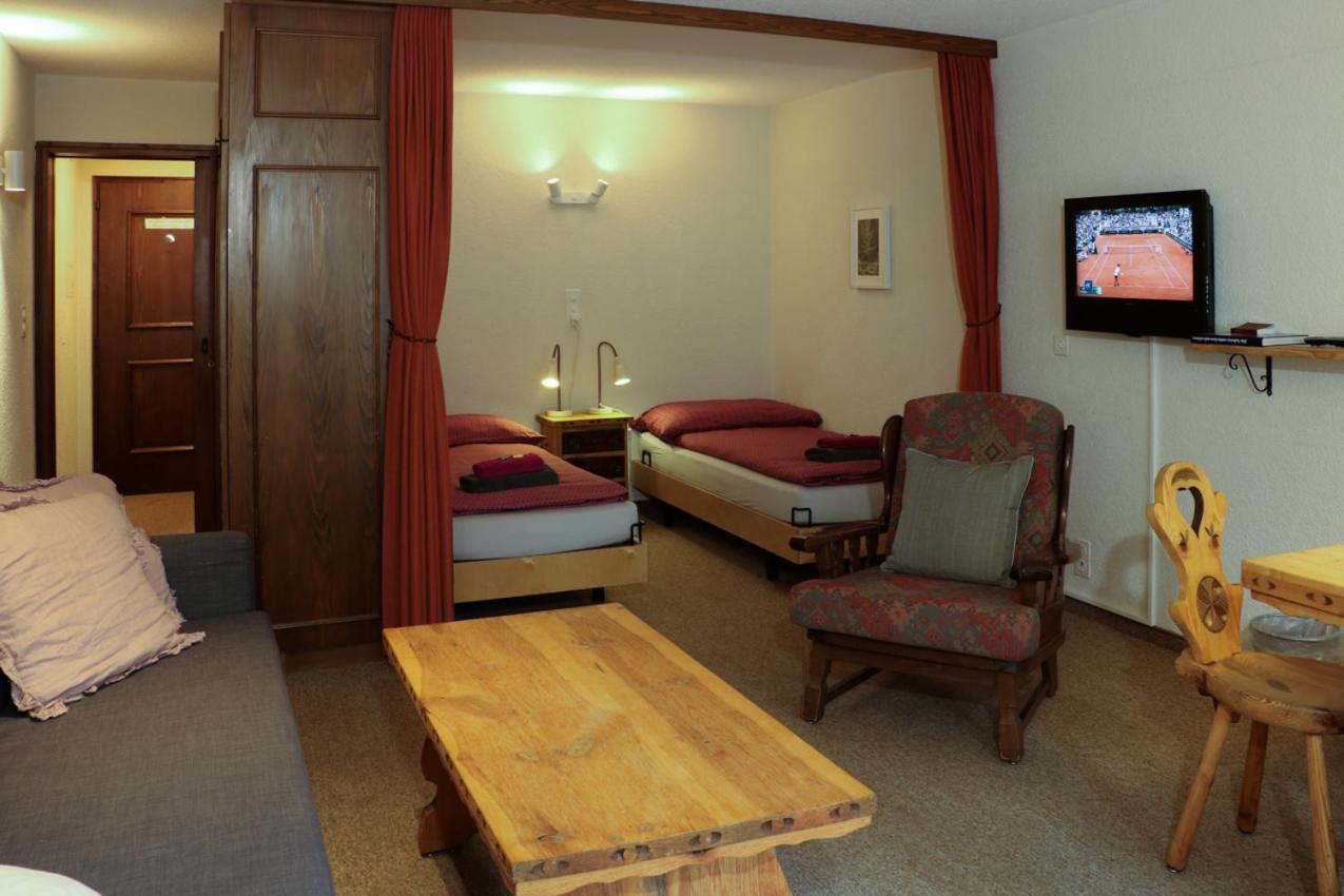 Apartmán Chesa Dominium Bergün Exteriér fotografie