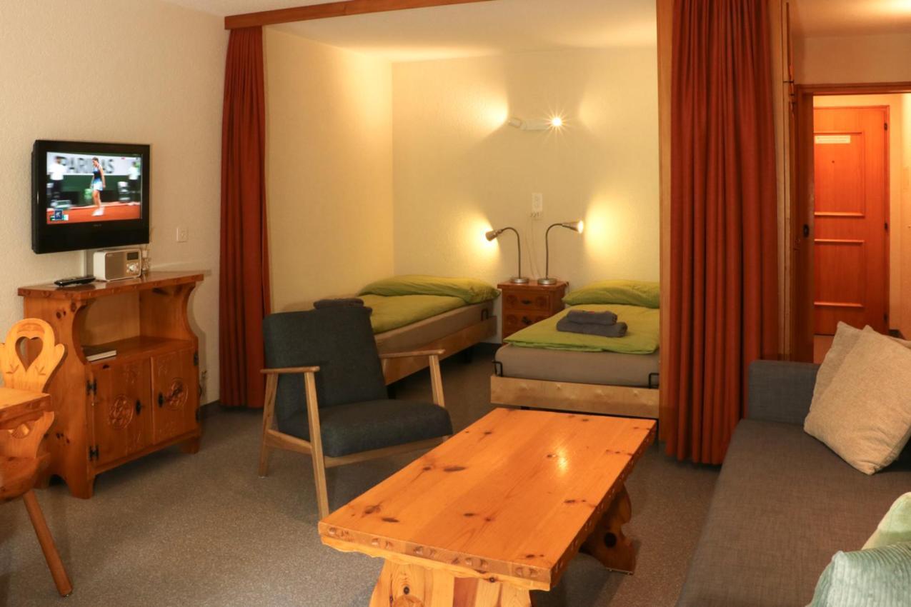 Apartmán Chesa Dominium Bergün Exteriér fotografie