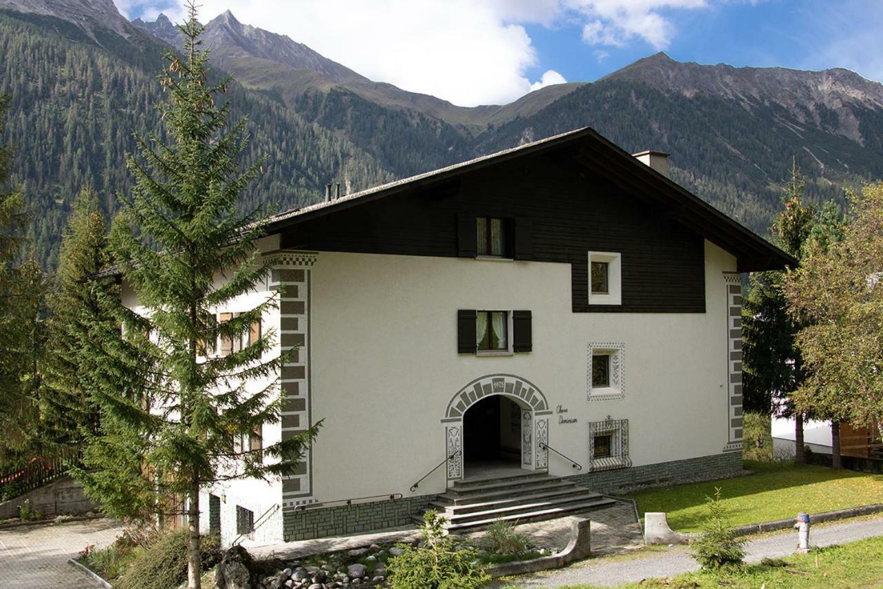 Apartmán Chesa Dominium Bergün Exteriér fotografie